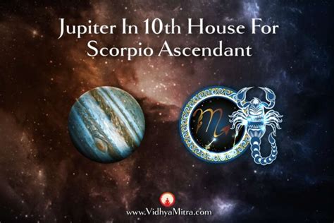 And if you have Jupiter in Sravana nakshatra of Moon, then check Jupiter as 9th lord and 12th lord, in 10th house of a career with. . Pluto in 10th house for scorpio ascendant